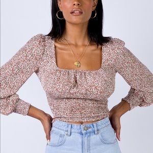 Princess Polly Connelly Top Multi Size 6